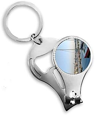 Wharf Hajó Photography Art Deco Ajándék Divat Köröm Zimankó Gyűrű Kulcstartó Sörnyitó Clipper