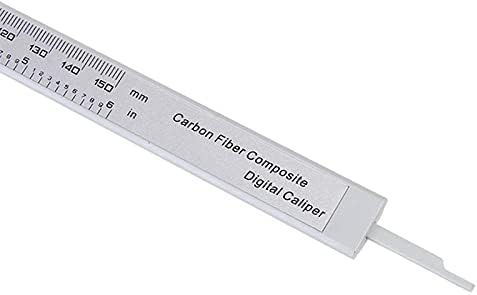 UXZDX CUJUX 150mm 6 Inch LCD Solar Digitális Vernier Féknyereg Szénszálas Kompozit Mérési Eszköz