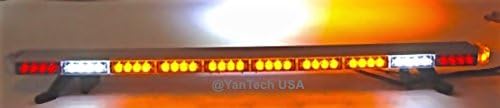 50 sárga Világos Szuper Fényes LED Bar Villogó Figyelmeztető Vontató Roncsoló Rendőrség hókotró a Fék/indexet, Lámpák, Rakomány