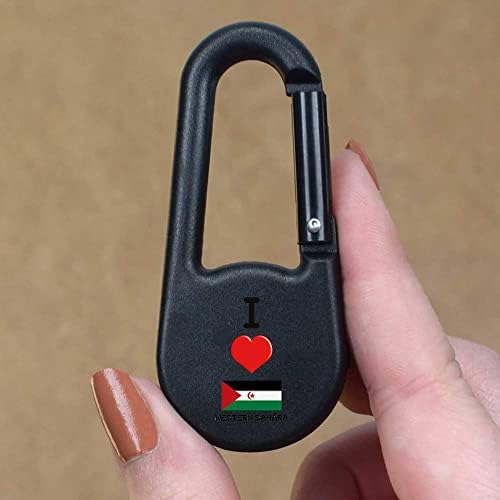 Azeeda 'Szeretem Nyugat-Szahara' Iránytű Kulcstartó (KC00022106)
