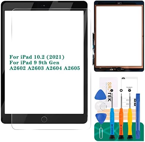 az iPad 9 Gen Generációs Érintőképernyős iPad 9 A2602 Képernyő Csere iPad 10.2 2021 Digitalizáló A2603 A2604 A2605 Üveg Érzékelő