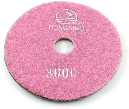 X-mosás ragályos 0,5 cm Vastag Polírozás Pad 3000 Finomság Rózsaszín Zöld Beton Kő granit_e(0,5 cm Grueso pulido Almohadilla