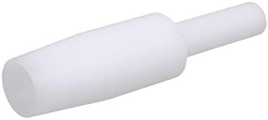 X-mosás ragályos 8 mm-es Műanyag Gömb alakú Fejét Jade Gyöngyök Csiszolás Kicsit Forgó Eszköz Fehér(Bolas esféricas de jade