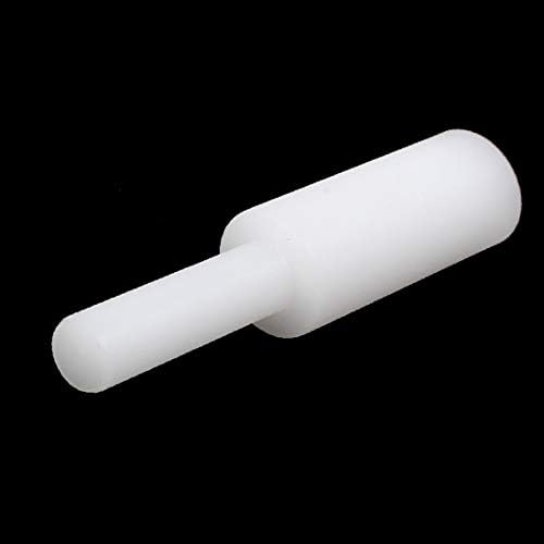 X-mosás ragályos 10mm Műanyag Gömb alakú Fejét Jade Gyöngyök Csiszolás Kicsit Forgó Eszköz Fehér(Bolas esféricas de jade