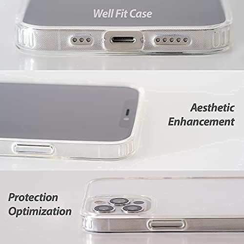 BÚRA ÜVEG [Whitestone Különleges Csomag] iPhone 12 Pro Max Premium Búra Átlátszó tok Apple iPhone 12 Pro Max (6.7), Edzett