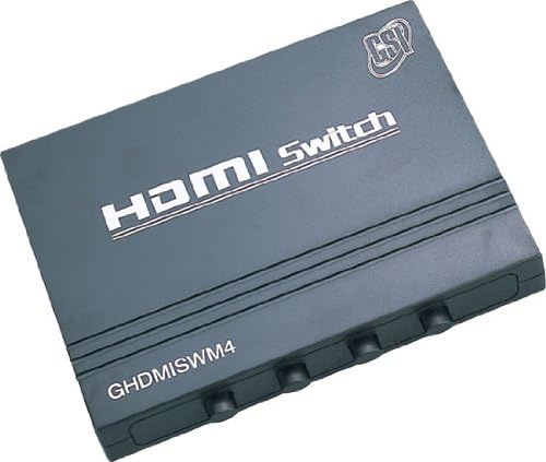 Sebességváltás-jelző GHDMISWM4 - HDMI Nagy Felbontású HDMI 4 Forrás Bemenet, 1 Forrás Kimenet Kézi Váltó (MECHANIKUS)