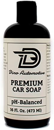 [16 oz] Dino Auto Prémium Autó Szappan | Erősen Koncentrált | Extrém Hab | pH Kiegyensúlyozott