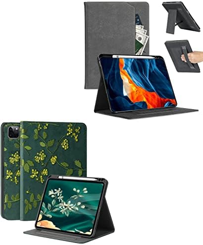 KUAELEN iPad Pro 11 Inch Esetben 4./3./2./1. Generáció 2022/2021/2020/2018 Világos Szürke Csomag Új Hímzés iPad pro 11 inch