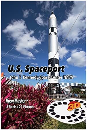Űrkikötő USA - John F. Kennedy-a NASA Space Center, Florida - Klasszikus ViewMaster 3Reel Set - 21 3D-s Képek