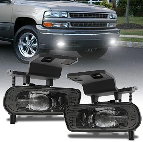 SUMHITIC LED Ködlámpa, 60W DOT Kompatibilis Chevy Silverado 1999-2002, Kertvárosi 2000-2006-Os, a Chevrolet Tahoe 2000-2006