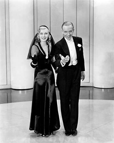 Táncolunk 1937-Ben Ginger Rogers, Fred Astaire teljes jelentenek 4x6 inch fotó