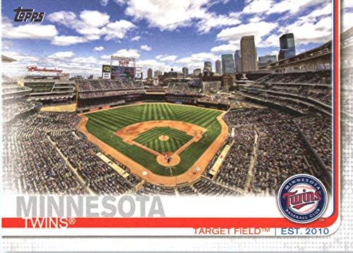 2019 Topps 424 Cél Területen Minnesota Twins Baseball Kártya