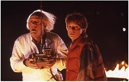 Vissza a Jövőbe Christopher Lloyd, mint Dr. Emmett Brown, valamint Michael J. Fox, mint Marty McFly Keres, Intenzív, 8 x