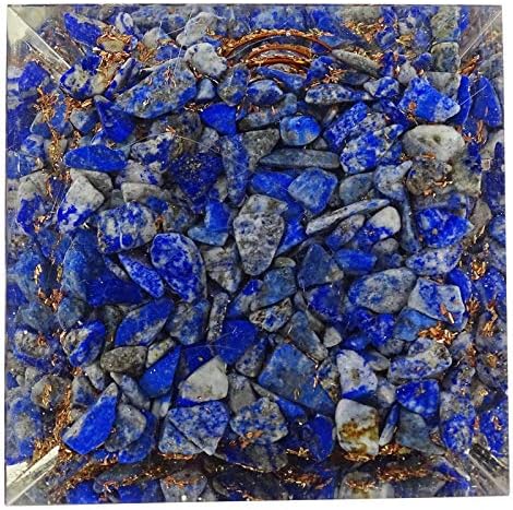HARMONIZÁLJA Lapis Lazuli Piramis Kristály Gyógyító Reiki Feng Shui Vastu Csakra Lelki Kő