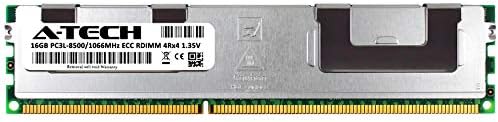 Egy-Tech 16GB Memória RAM a Dell Precision T5600 - DDR3L 1066mhz memóriával PC3-8500 ECC Regisztrált RDIMM 4Rx4 1.35 V -