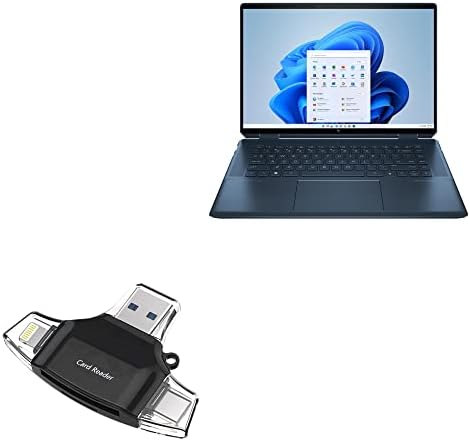BoxWave Smart Modul Kompatibilis HP Spectre x360 (16-f1747) - AllReader SD Kártya Olvasó, microSD Kártya Olvasó SD-Kompakt