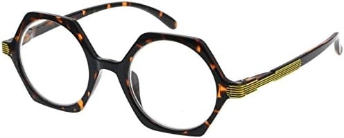 Eyekepper Vintage Design Szemüveget a Nők Olvasás - Retro Olvasó Szemüveg Kis Lencse Olvasók Férfiak - Teknős