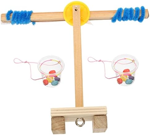 Yardwe 1 Készlet Modell Oktatási Játékok, Mini Játék Kisgyermek Játék Egyensúly Skála Játékok DIY Mérleg Mérleg Játék Korai