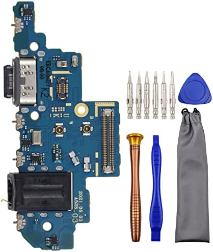USB Töltő Port cserealkatrész Közgyűlés Igazgatóság Samsung Galaxy A52s 5G SM-A528B a Mikrofon Fejhallgató Jack, a Szerszám