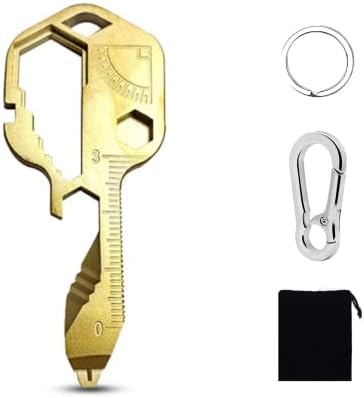 24 - az-1-Kulcs Alakú Zsebében Eszköz, többfunkciós gombot, a kulcstartó, Kerti kulcstartó eszköz, Fúró-Meghajtó, Csavarhúzó,