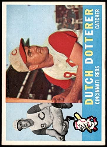 1960 Topps 21 holland Dotterer Cincinnati Reds (Baseball Kártya) EX/MT Vörösök