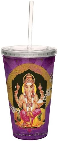 Fa-Ingyenes Üdvözlet Hindu Elefánt Istenség Ganesha Művészet által Duirwaigh Galéria Ravasz Utazó Dupla Falú Király Kupa-a