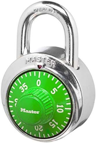 Master Lock 1505D Szekrény Zár, Lakat Kombináció, 1 Csomag, a Színek változhatnak