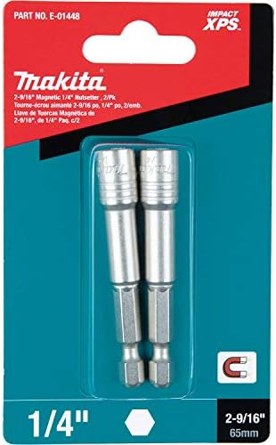 Makita E-01448 Hatása XPS™ 2-9/16 Mágneses 1/4 Nutsetter, 2/pk