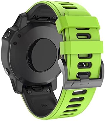 HEPUP 22 26MM Quick fit Watchband Szíj, a Garmin Fenix 6X Pro Watch Szilikon Easyfit Csukló Zenekar Fenix 6 Pro óraszíj