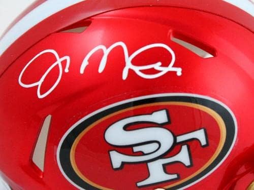 Joe Montana Dedikált San Francisco 49ers Flash Sebesség Mini Sisak-Fanatikusok - Dedikált NFL Mini Sisak
