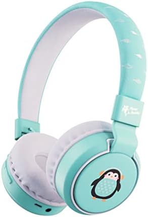 Bolygó Haverok Cuki Panda-Fül-Bluetooth-Fejhallgató Gyerekeknek | Összecsukható Vezeték nélküli Gyerekek Fejhallgató | Gyerekek