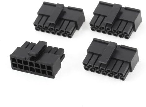 Aexit 4 Db Audio & Video Tartozékok 3mm Pályán 14 Pin Férfi Aljzat Csatlakozó, Fekete-Csatlakozók & Adapter