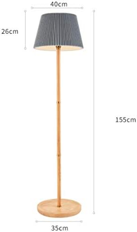 Óra állólámpa, LED-es Tömör Fa állólámpa, Alkalmas Egyszerű, Modern Nappali, Iroda Tömör Fa Fa állólámpa állólámpák (Szín