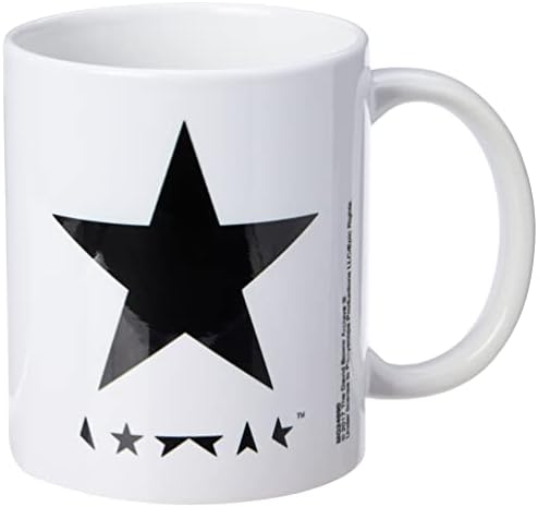Piramis Nemzetközi David Bowie (Blackstar) Hivatalos Dobozos Kerámia Kávés/Teás Bögre, Papír, Színes, 40 x 59 x 1.3 cm