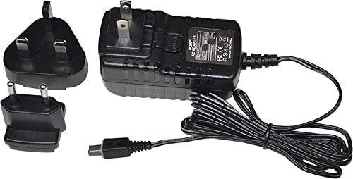 HQRP Fali HÁLÓZATI Adapter Kompatibilis a JVC Everio GZ-MG360 GZ-MG360B Videokamera - (áfával. USA Plug & Euro Adapter)