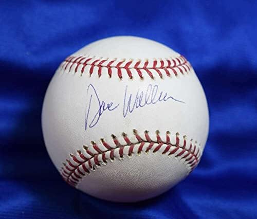 Dave Wallace Tri Star Coa Autogramot 2004-Es World Series Aláírt Baseball - Dedikált Baseball