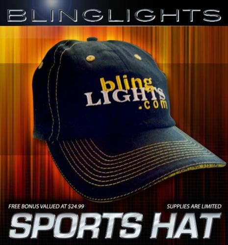 BLINGLIGHTS Fehér LED Halo ködlámpák A 2001-2003-As Ford Ranger Lámpák Szélén 02
