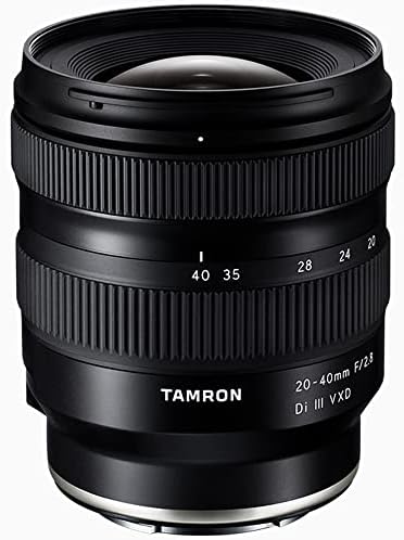 Tamron 20-40mm F/2.8 Di III. VXD Objektív Sony E-Mount Full Frame tükör nélküli Fényképezőgépek A062 Standard Zoom Csomag