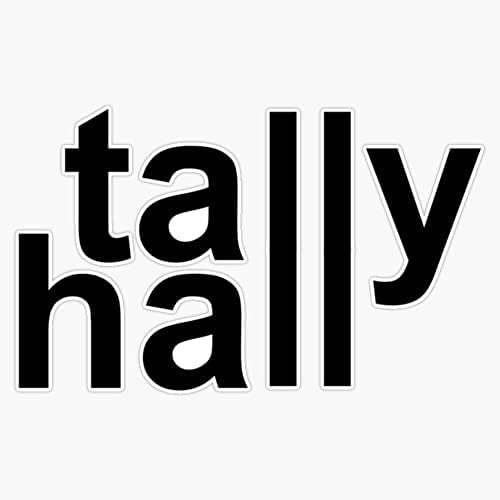 Tally Hall Logó Fekete Trend Matrica, Matrica Vinyl Matrica 5