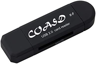 COASD SD Kártya Olvasó,Micro SD Kártya Olvasó SD Kártya Adapter,Memóriakártya Olvasó,USB SD Kártya Olvasó, valamint a Micro