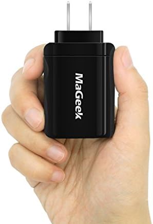 MaGeek® 12W / 2.4 Kettős Portok USB Utazási Fali Töltő hálózati Adapter UniCharge Technológia iPhone 7/7 Plus / 6s / 6/6