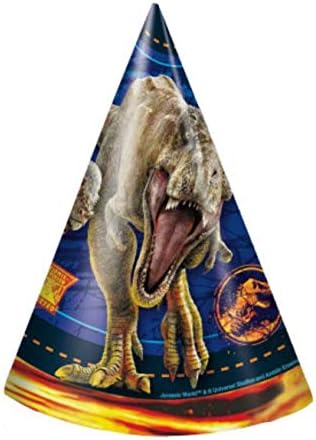 Egyedi Jurassic Világ Fél Kúp Kalapok - Egy Méret, 8 Db