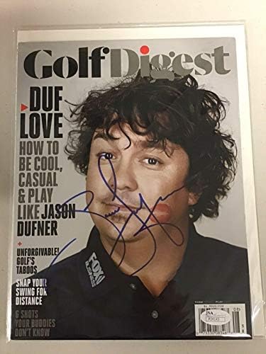 Jason Dufner Aláírt Magazin Golf Digest SZÖVETSÉG Auto 2013 PGA Őrnagy Nincs Címke 8/2014 - Dedikált Golf Magazin