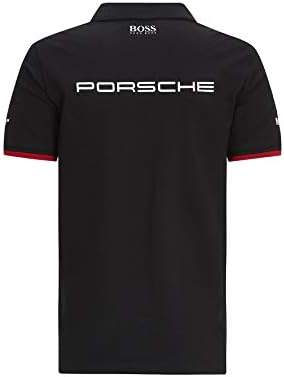 Porsche Motorsport Férfi Csapat Fekete Polo w/Motorsport Készlet