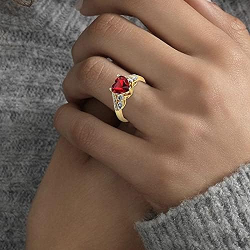 2023 Új Gyűrű 610 Gyűrű Ajándék Ékszer Nők Esküvői Alufelni Cirkon Méret Ujját Színes Gyűrűk Nyugodt Gyűrűk, Szorongás (Rose