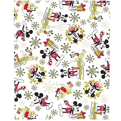 Disney Mickey Egér-Vörös, Fekete, Zöld, a Plútó pedig a Hópelyhek Szuper Puha Ünnep Felszerelt jegyzetfüzetet (Csomag 2)