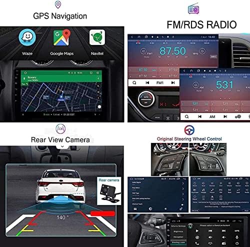 9-Es Auto-Vigation Sztereó Fej Egység P. eugeot 301 C. itroen Elysee 2014-2018, Android 8.1 GPS Navigáció, Bluetooth/Rádió/FM/RDS/Lovaglás