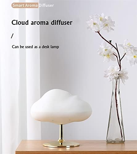 NIANE Eső Felhő Párásító, illóolaj Diffúzor Levegő Párásító, Színes LED-es asztali Lámpa Otthoni Köd Készítő Fogger