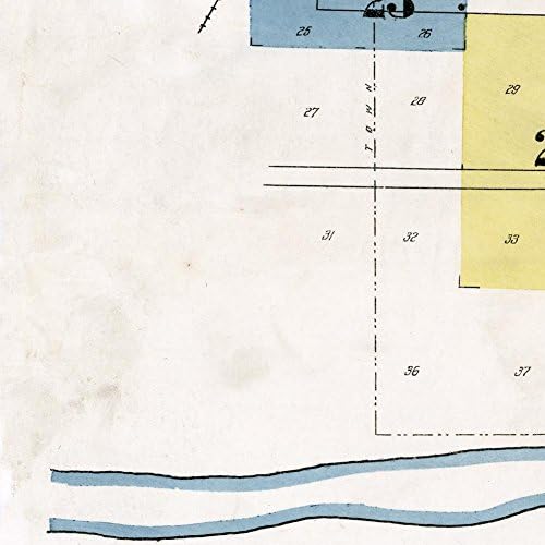 Antiguos Térképek - Watsonville, Santa Cruz Megye, Kaliforniai Térkép által A Sanborn Térkép Cég, Cirka 1920 - Intézkedések