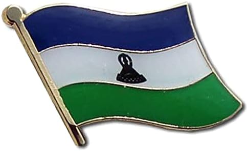 Új Rengeteg 6 Lesotho Ország Zászló Kerékpár Kalap Sapka Dekoráció Kitűző - Bross, valamint Szegecsekkel Ruhát TR-1568LP